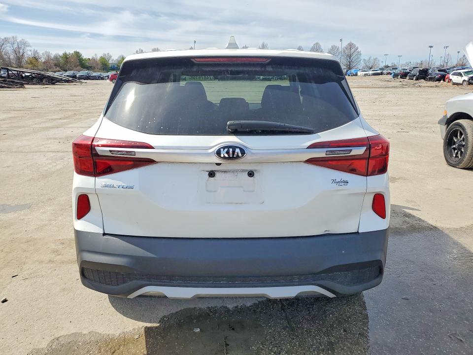 2021 Kia Seltos VIN KNDEPCAA6M7136737 COPART salvage auction — VANDALISM, Mo - Salvage Certificate Of Title, sold $6,200 on 2026-07-17 (photo 6)