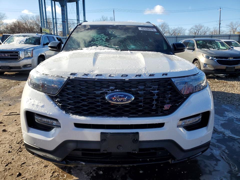 2022 Ford Explorer VIN 1FM5K8GC8NGA41887 COPART salvage auction — HAIL, Il - Salvage Certificate, sold $1,100 on 2026-06-29 (photo 5)