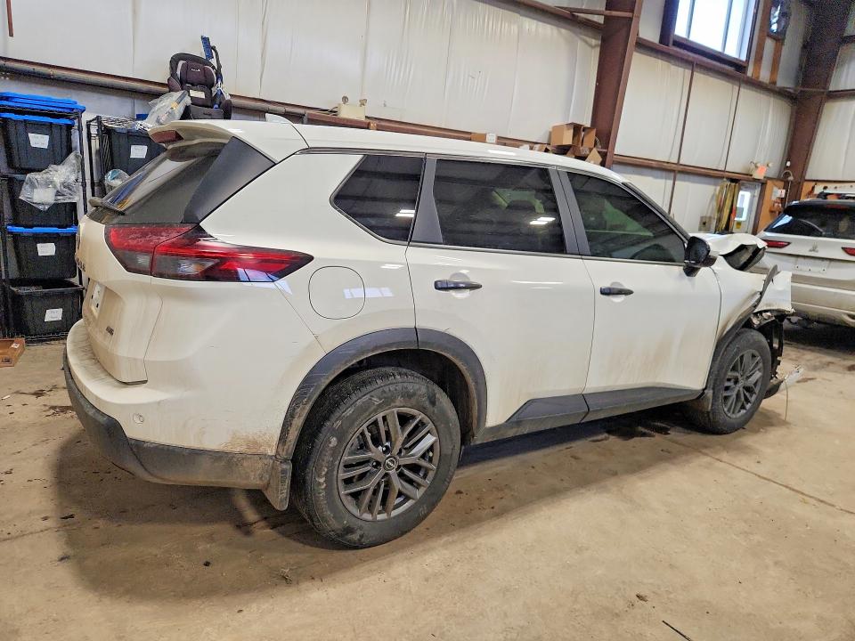 2025 Nissan Rogue VIN JN8BT3ABXSW418278 COPART salvage auction — FRONT END, Ab - Bos - Salvage, sold $2,500 on 2026-07-09 (photo 3)