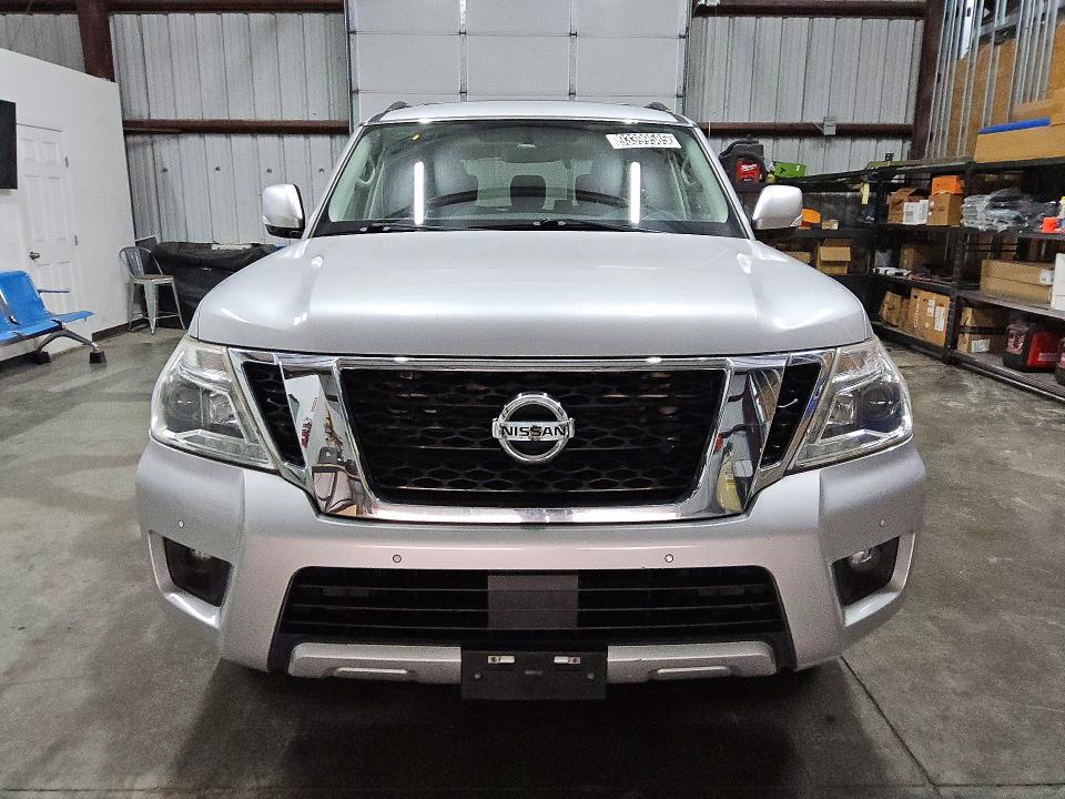 2018 Nissan Armada VIN JN8AY2ND1J9059063 COPART salvage auction — MINOR DENT/SCRATCHES, Tx - Certificate Of Title, sold $9,100 on 2026-07-07 (photo 5)