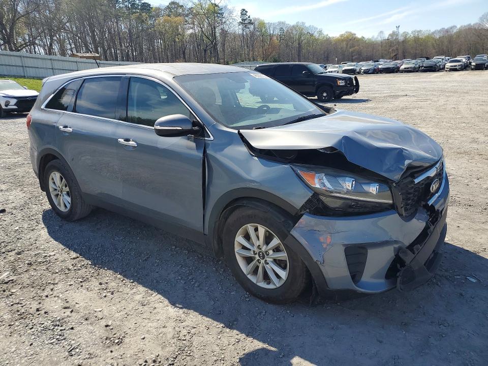 2020 Kia Sorento VIN 5XYPG4A36LG643719 COPART salvage auction — FRONT END, Nc - Salvage Certificate Of Title, sold $2,150 on 2026-07-29 (photo 4)