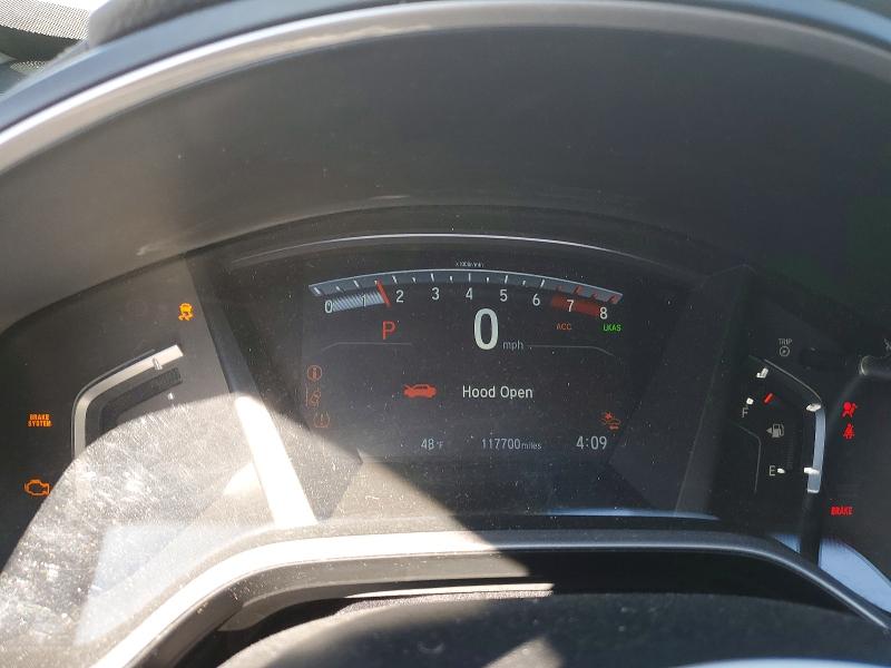 2021 Honda Cr-v VIN 7FARW1H54ME002714 COPART salvage auction — FRONT END, Ga - Cert Of Title-Salvage, sold $7,700 on 2026-07-02 (photo 9)
