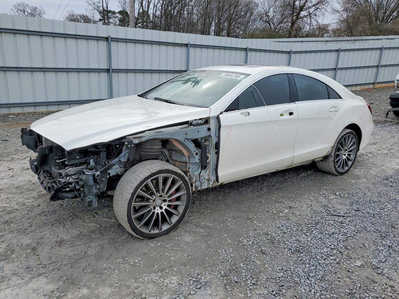 2015 Mercedes-Benz CLS-Class VIN WDDLJ9BB2FA150116 — COPART salvage auction photo