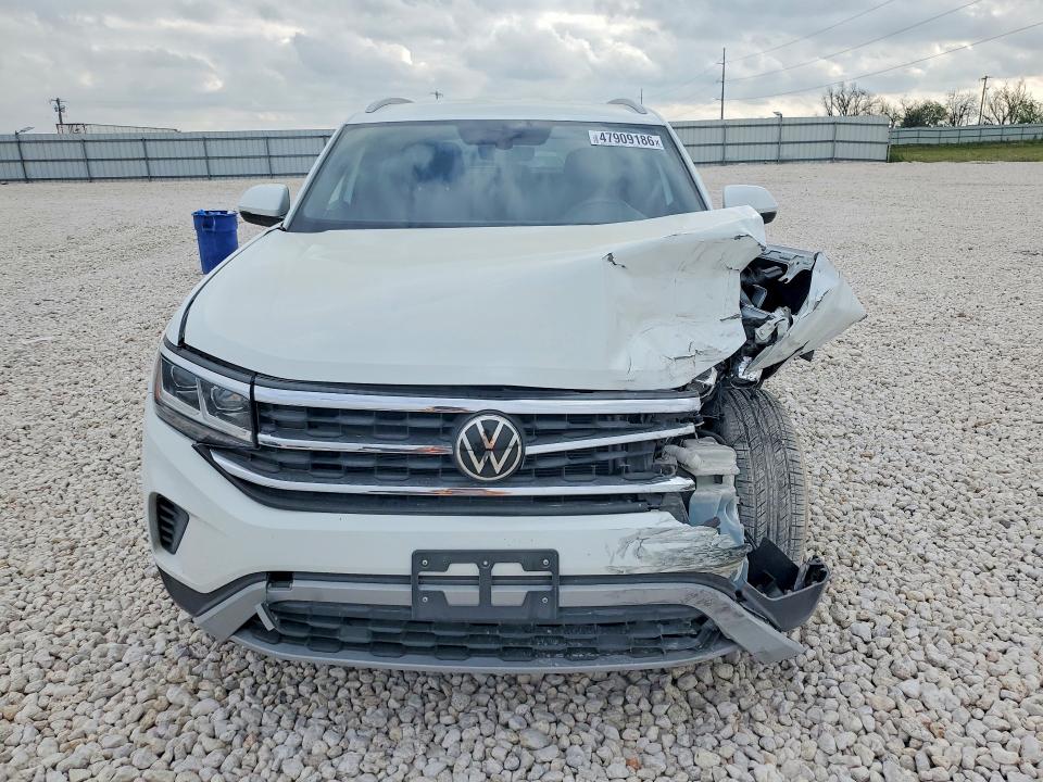 2021 Volkswagen Atlas VIN 1V2LC2CAXMC239966 COPART salvage auction — FRONT END, Tx - Salvage Vehicle Title, sold $6,700 on 2026-07-02 (photo 5)