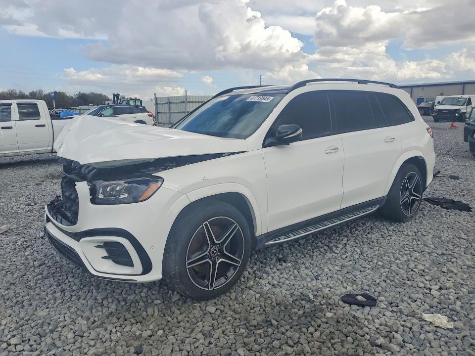 2024 Mercedes-benz Gls-klasse VIN 4JGFF5KEXRB104829 COPART salvage auction — FRONT END, Fl - Cert Of Title Slvg Rebuildable, sold $27,500 on 2026-07-28 (photo 1)