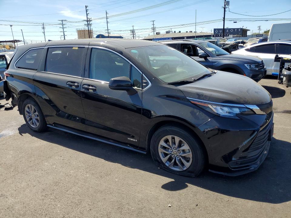 2021 VIN 5TDKRKECXMS048105 COPART salvage auction — REAR END, Nv - Salvage Title, sold $5,400 on 2026-07-08 (photo 4)