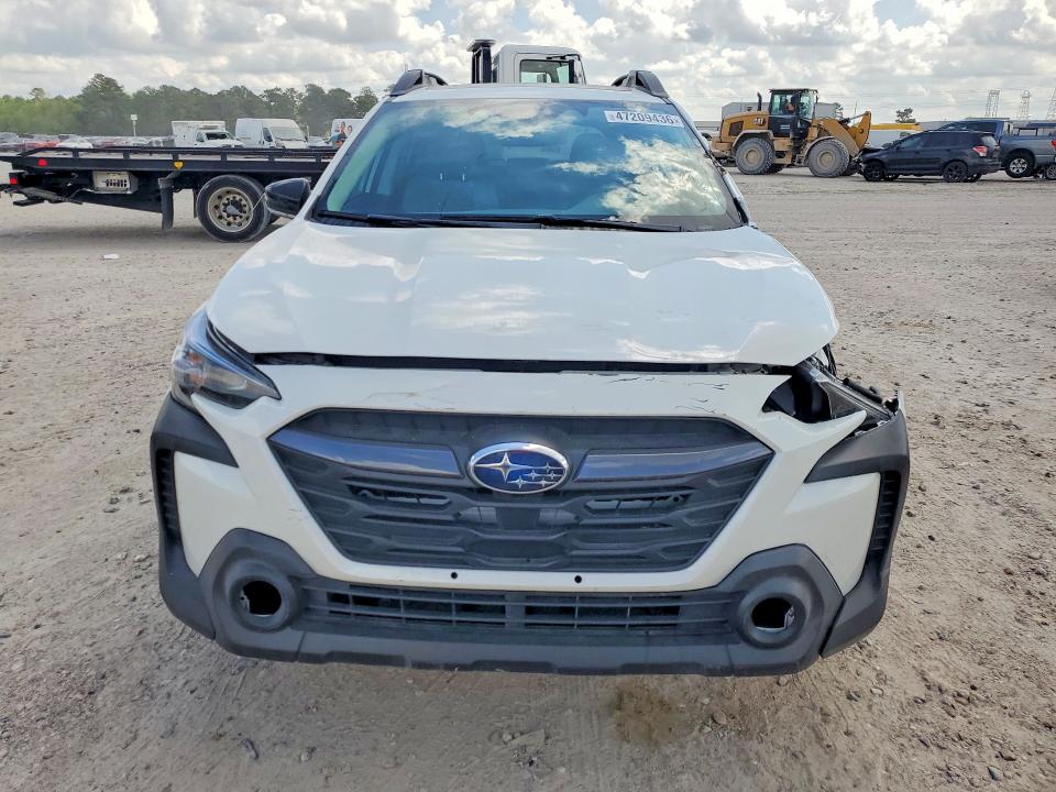 2025 Subaru Outback VIN 4S4BTAFC9S3266881 COPART salvage auction — SIDE, TX - SALVAGE VEHICLE TITLE, sold $11,100 on 2026-07-28 (photo 5)