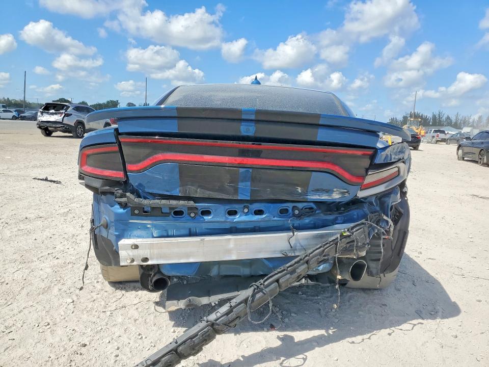 2020 Dodge Charger VIN 2C3CDXL9XLH188647 COPART salvage auction — REAR END, FL - CERTIFICATE OF DESTRUCTION, sold $19,700 on 2026-07-28 (photo 6)