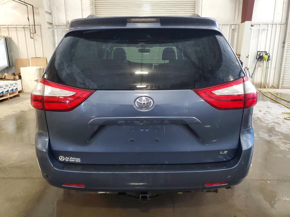 2015 Toyota Sienna VIN 5TDKK3DC2FS579121 COPART salvage auction — FRONT END, In - Cert Of Title-Salvage Title, sold $1,800 on 2026-07-27 (photo 6)