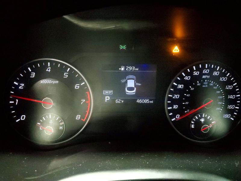 2020 Kia Stinger VIN KNAE35LC9L6082650 COPART salvage auction — REAR END, Mn - Cert Of Title-Salvage Flood, sold $5,100 on 2026-07-28 (photo 9)