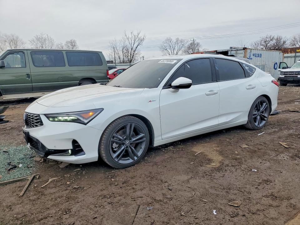 2024 Acura Integra VIN 19UDE4H69RA025054 COPART salvage auction — HAIL, IN - CERT OF TITLE-SALVAGE TITLE, sold $13,000 on 2026-07-20 (photo 1)