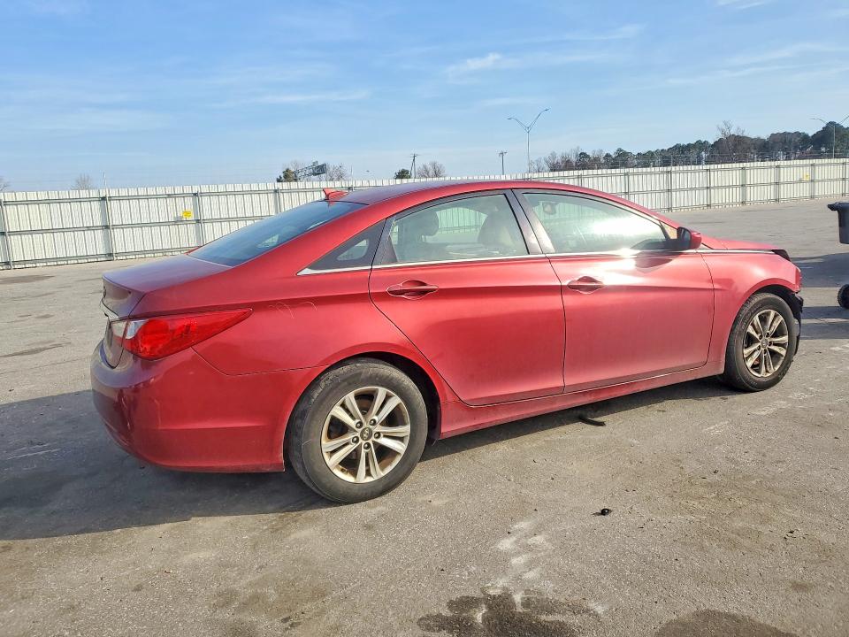 2013 Hyundai Sonata VIN 5NPEB4AC9DH701998 COPART salvage auction — FRONT END, Nc - Parts Only-Record Of Sale, sold $475 on 2026-07-02 (photo 3)