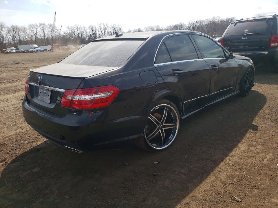 2011 Mercedes-benz E-class VIN WDDHF5GB6BA382804 COPART salvage auction — UNDERCARRIAGE, CT - CERT OF TITLE-SALVAGE, sold $1,000 on 2026-07-14 (photo 3)