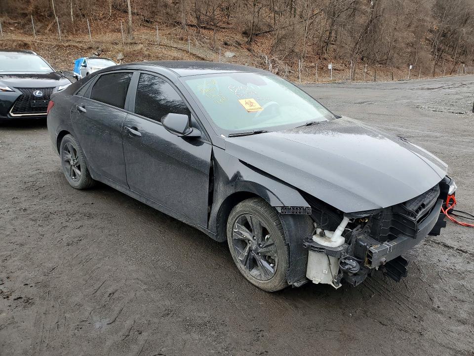 2021 Hyundai VIN KMHLM4AGXMU066991 COPART salvage auction — FRONT END, Pa - Certificate Of Salvage, sold $2,850 on 2026-07-02 (photo 4)