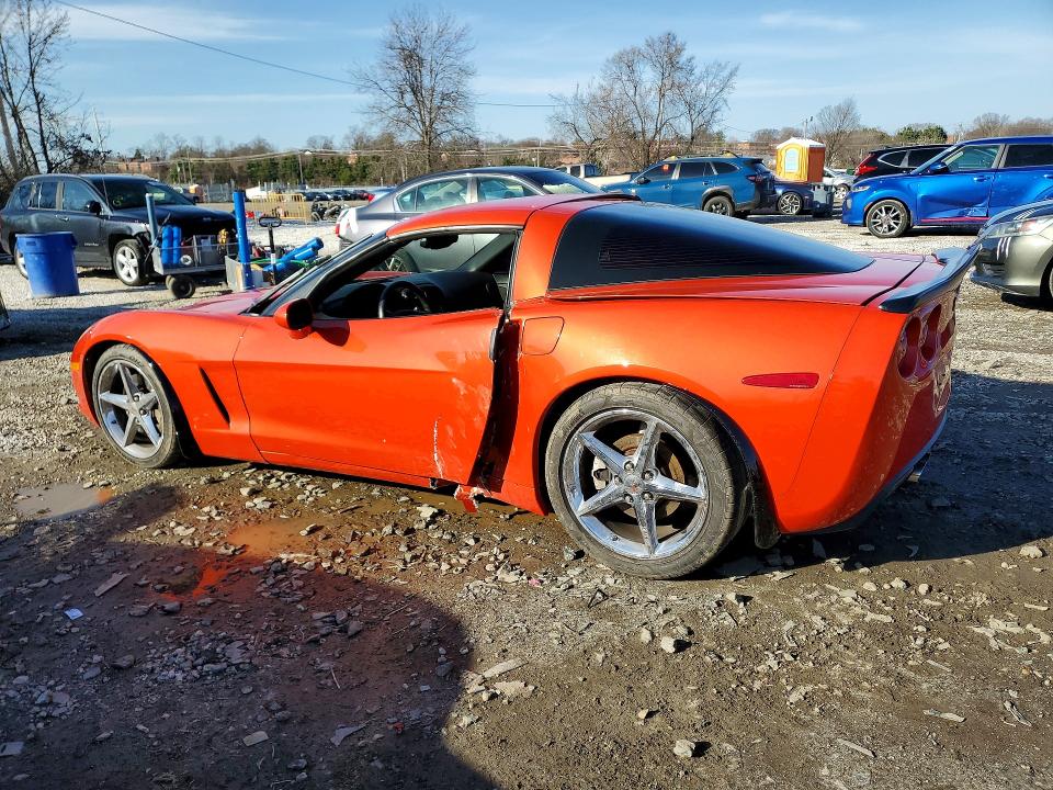 2011 Chevrolet Corvette VIN 1G1YG2DW9B5106244 COPART salvage auction — SIDE, Md - Cert Of Salvage > 75% Damage, sold $1,900 on 2026-07-09 (photo 2)