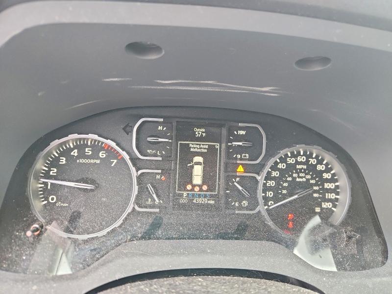 2021 Toyota Tundra VIN 5TFHY5F10MX023252 COPART salvage auction — REAR END, Or - Salvage Title Certificate, sold $17,300 on 2026-07-13 (photo 9)