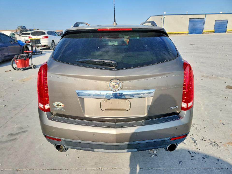 2012 Cadillac Srx VIN 3GYFNAE39CS519169 COPART salvage auction — FRONT END, Tx - Salvage Vehicle Title, sold $1,350 on 2026-09-22 (photo 6)