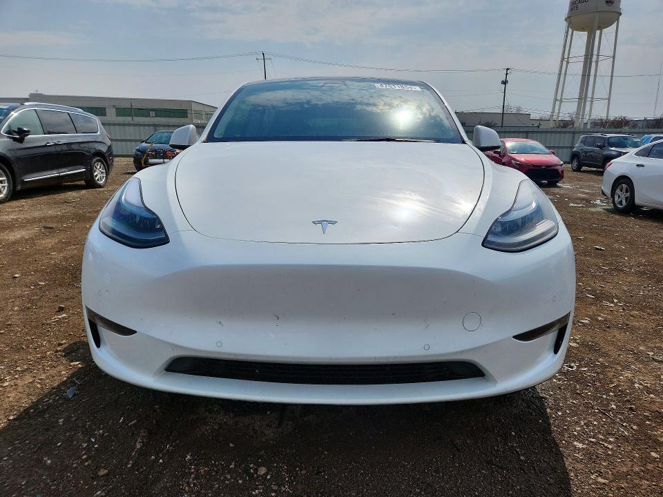2022 Tesla Model y VIN 7SAYGDEF5NF454114 COPART salvage auction — REAR END, Il - Salvage Certificate, sold $11,700 on 2026-07-17 (photo 5)