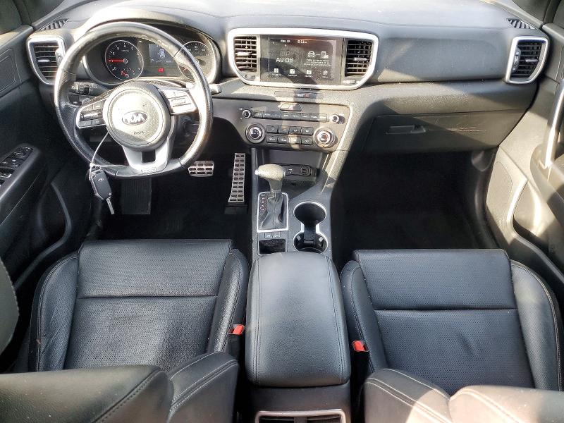 2021 Kia Sportage VIN KNDP63AC3M7866859 COPART salvage auction — HAIL, Il - Salvage Certificate, sold $3,950 on 2026-07-31 (photo 8)