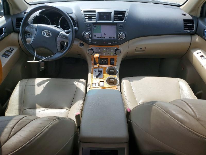2010 Toyota Highlander VIN JTEJW3EH6A2045092 COPART salvage auction — FRONT END, Md - Cert Of Salvage > 75% Damage, sold $3,200 on 2026-07-13 (photo 8)