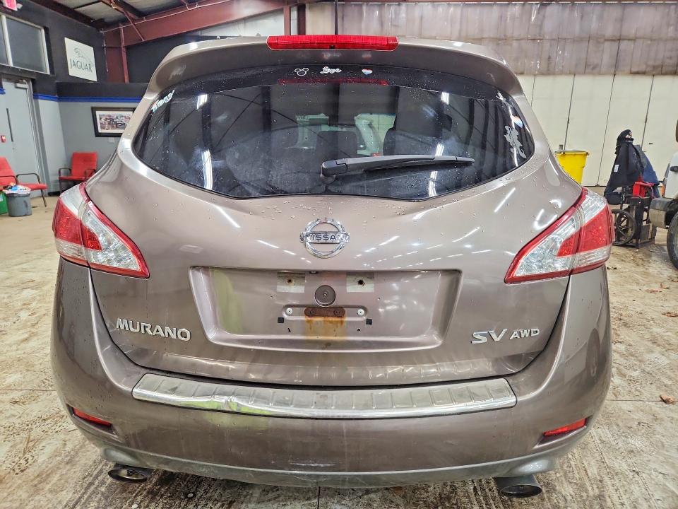 2011 Nissan Murano VIN JN8AZ1MW2BW183629 COPART salvage auction — SIDE, VT - CERTIFICATE OF TITLE, sold $1,500 on 2026-07-31 (photo 6)
