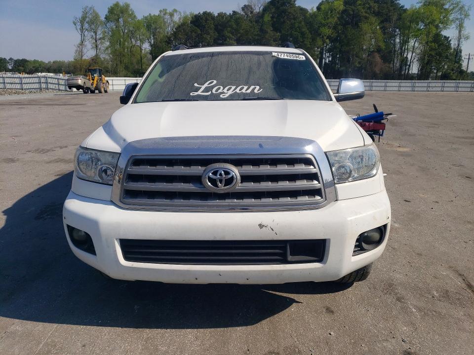 2010 Toyota Sequoia VIN 5TDKY5G14AS024653 COPART salvage auction — MINOR DENT/SCRATCHES, Nc - Dealer Only Clean Title (P), sold $3,450 on 2026-07-21 (photo 5)