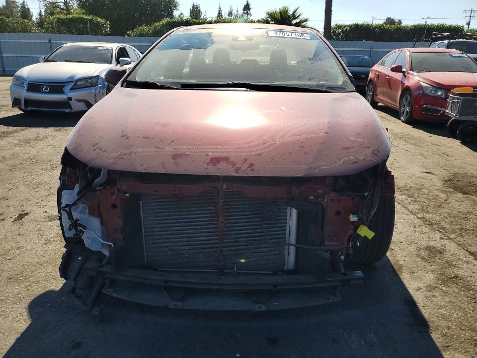 2022 Toyota Corolla VIN JTDEPMAE6NJ232221 COPART salvage auction — FRONT END, CA - SALVAGE CERTIFICATE, sold $6,100 on 2026-07-09 (photo 5)