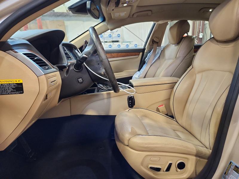 2015 Hyundai Genesis VIN KMHGN4JEXFU078753 COPART salvage auction — FRONT END, AB - BOS - SALVAGE, sold $1,950 on 2026-07-02 (photo 7)