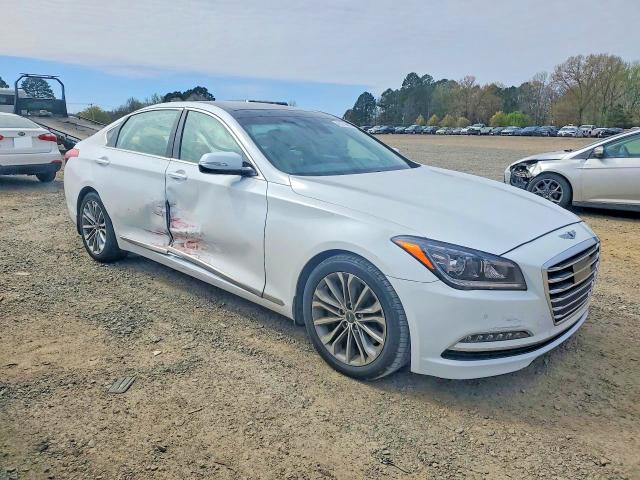 2017 Genesis G80 VIN KMHGN4JE2HU168823 COPART salvage auction — SIDE, AR - CERT OF TITLE-SALVAGE, sold $275 on 2026-07-27 (photo 4)