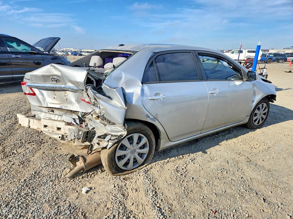 2011 Toyota Corolla VIN JTDBU4EE7B9124287 COPART salvage auction — REAR END, Id - Salvage Certificate Of Title, sold $525 on 2026-07-24 (photo 3)