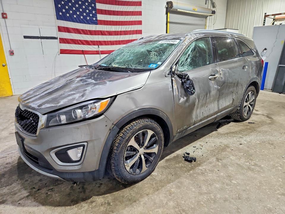 2017 Kia Sorento VIN 5XYPHDA51HG204451 COPART salvage auction — ROLLOVER, Nh - Cert Of Title-Salvage, sold $550 on 2026-07-23 (photo 1)
