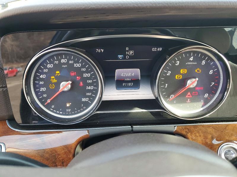 2019 Mercedes-benz VIN WDDZF4KB0KA645634 COPART salvage auction — FRONT END, Id - Salvage Certificate Of Title, sold $5,000 on 2026-07-16 (photo 9)