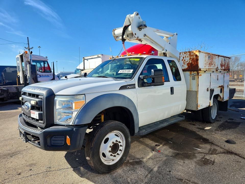 2012 Ford F-450 super duty VIN 1FD0X4GY3CEA14461 COPART salvage auction — MINOR DENT/SCRATCHES, Oh - Certificate Of Title, sold $4,250 on 2026-07-08 (photo 1)
