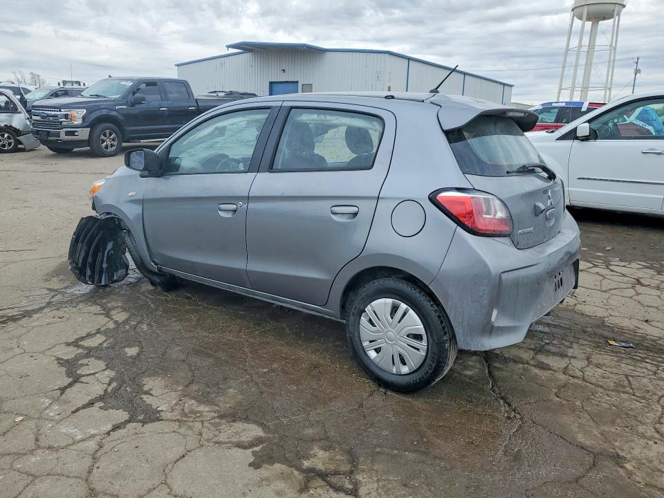 2021 Mitsubishi Mirage VIN ML32AUHJ4MH011457 COPART salvage auction — FRONT END, Il - Salvage Certificate, sold $925 on 2026-07-17 (photo 2)
