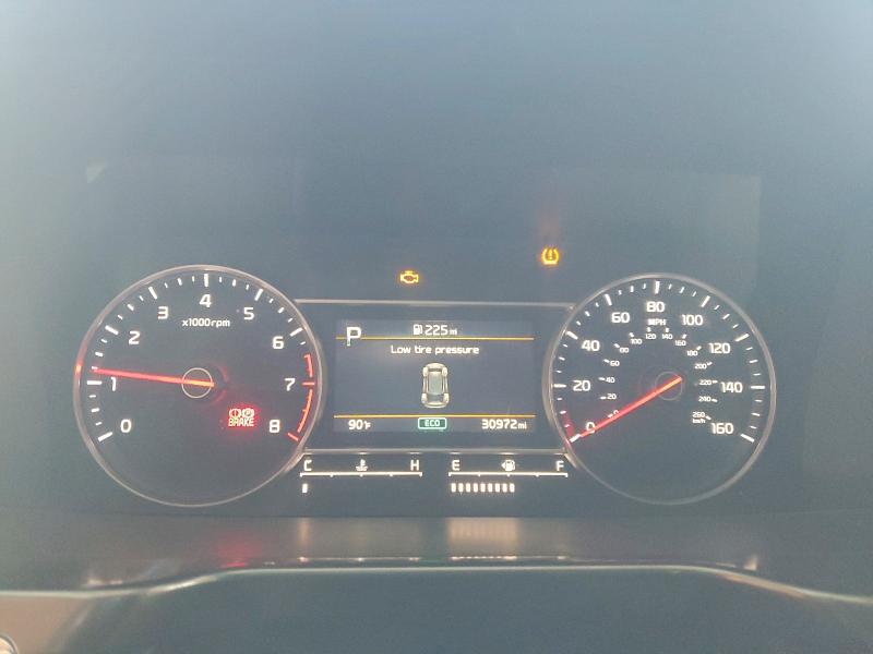 2023 Kia Sorento VIN 5XYRG4LCXPG247479 COPART salvage auction — FRONT END, Id - Salvage Certificate Of Title, sold $800 on 2026-06-29 (photo 9)