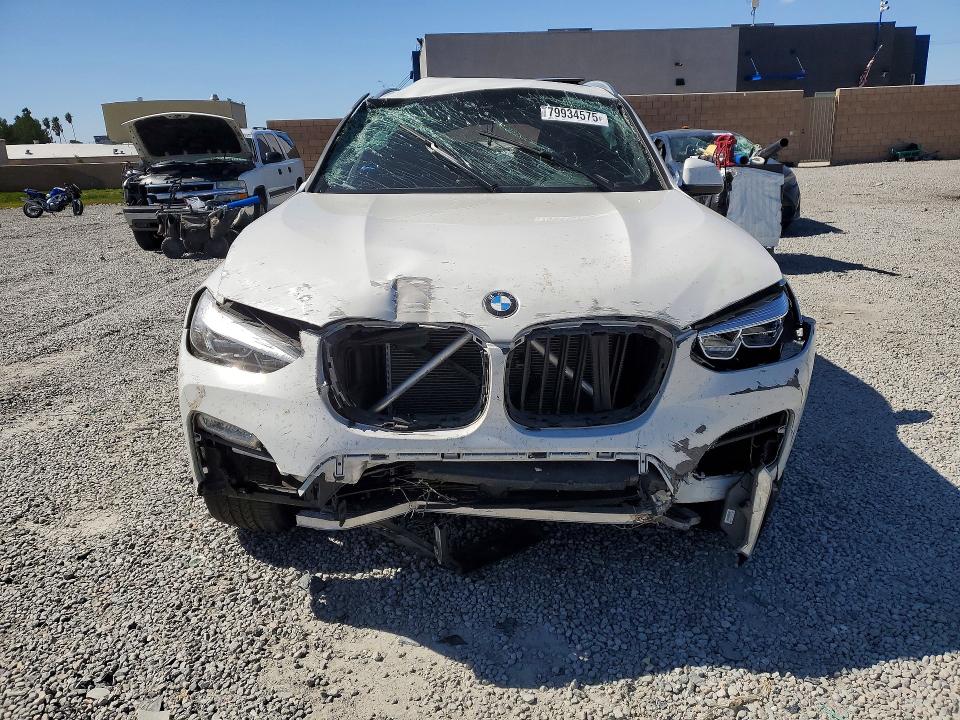 2019 BMW X3 VIN 5UXTR9C50KLE21847 COPART salvage auction — ROLLOVER, Ca - Salvage Certificate, sold $1,100 on 2026-07-22 (photo 5)