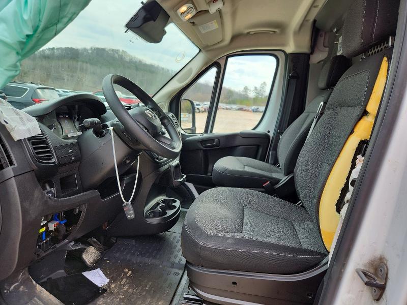 2023 Ram Promaster 2500 VIN 3C6LRVDG9PE598640 COPART salvage auction — FRONT END, VA - CERT OF TITLE - SALVAGE, sold $9,600 on 2026-07-29 (photo 7)