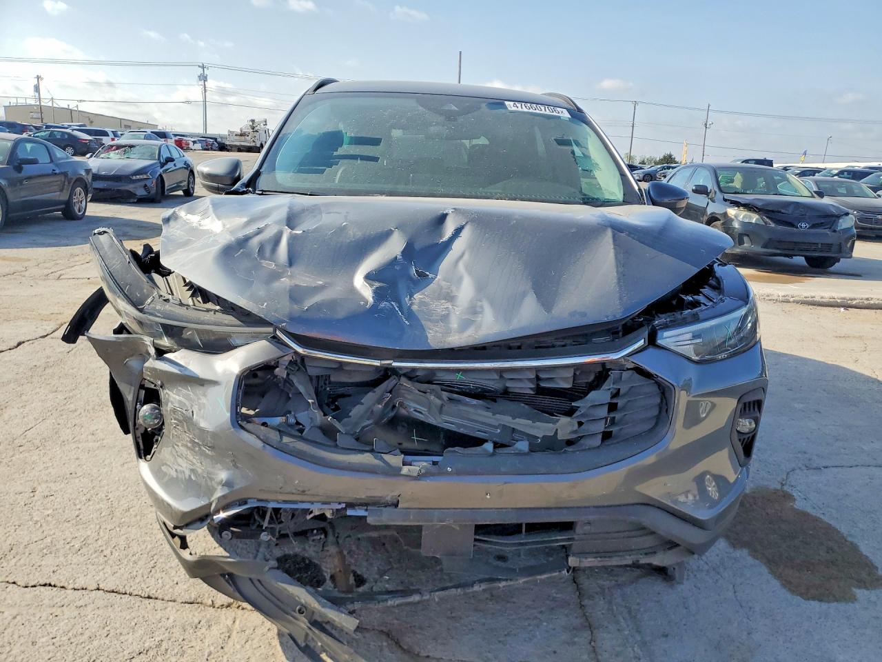 2024 Ford Escape VIN 1FMCU0E16RUA67383 COPART salvage auction — Front End, MO - SALVAGE CERTIFICATE OF TITLE, sold $6,800 on 2026-07-08 (photo 5)
