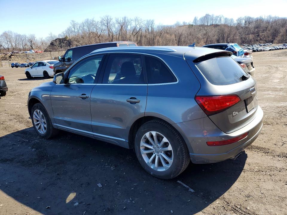 2015 Audi Q5 VIN WA1LFAFP3FA146248 COPART salvage auction — UNDERCARRIAGE, Salvage Title, sold $3,000 on 2026-07-16 (photo 2)