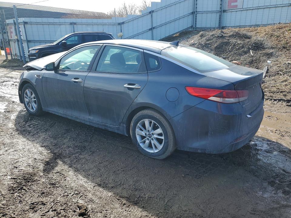2017 Kia Optima VIN KNAGT4L37H5146202 COPART salvage auction — FRONT END, Mi - Certificate Of Title, sold $700 on 2026-07-21 (photo 2)