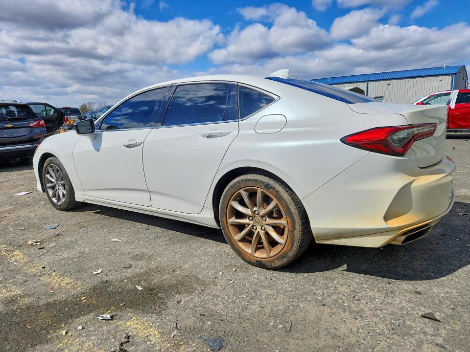 2021 Acura Tlx VIN 19UUB5F34MA006265 COPART salvage auction — FRONT END, Pa - Certificate Of Salvage, sold $9,500 on 2026-08-25 (photo 2)