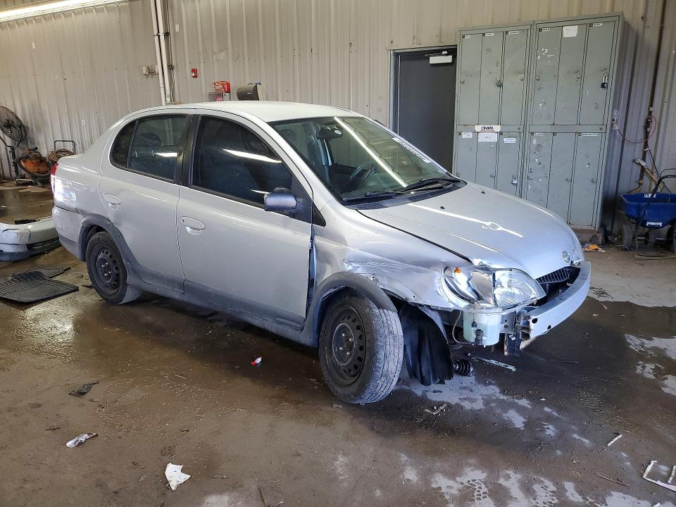 2001 Toyota Echo VIN JTDBT123710149522 COPART salvage auction — FRONT END, Il - Salvage Certificate, sold $250 on 2026-07-07 (photo 4)