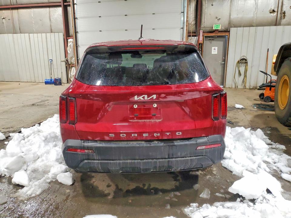 2022 Kia Sorento VIN 5XYRG4LCXNG080456 COPART salvage auction — FRONT END, Ak - Bill Of Sale- Salvage, sold $1,900 on 2026-07-07 (photo 6)