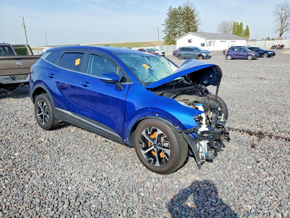 2023 Kia Sportage VIN 5XYK33AF5PG107408 COPART salvage auction — FRONT END, In - Cert Of Title-Salvage Title, sold $2,550 on 2026-07-07 (photo 4)