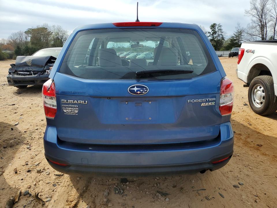 2015 Subaru Forester VIN JF2SJAAC9FH583488 COPART salvage auction — FRONT END, Nc - Salvage Certificate Of Title, sold $1,050 on 2026-07-13 (photo 6)