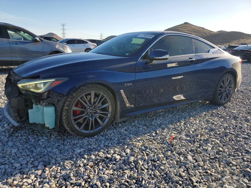 2017 Infiniti Q60 VIN JN1FV7EK8HM611366 COPART salvage auction — FRONT END, Salvage Title, sold $5,100 on 2026-08-26 (photo 1)