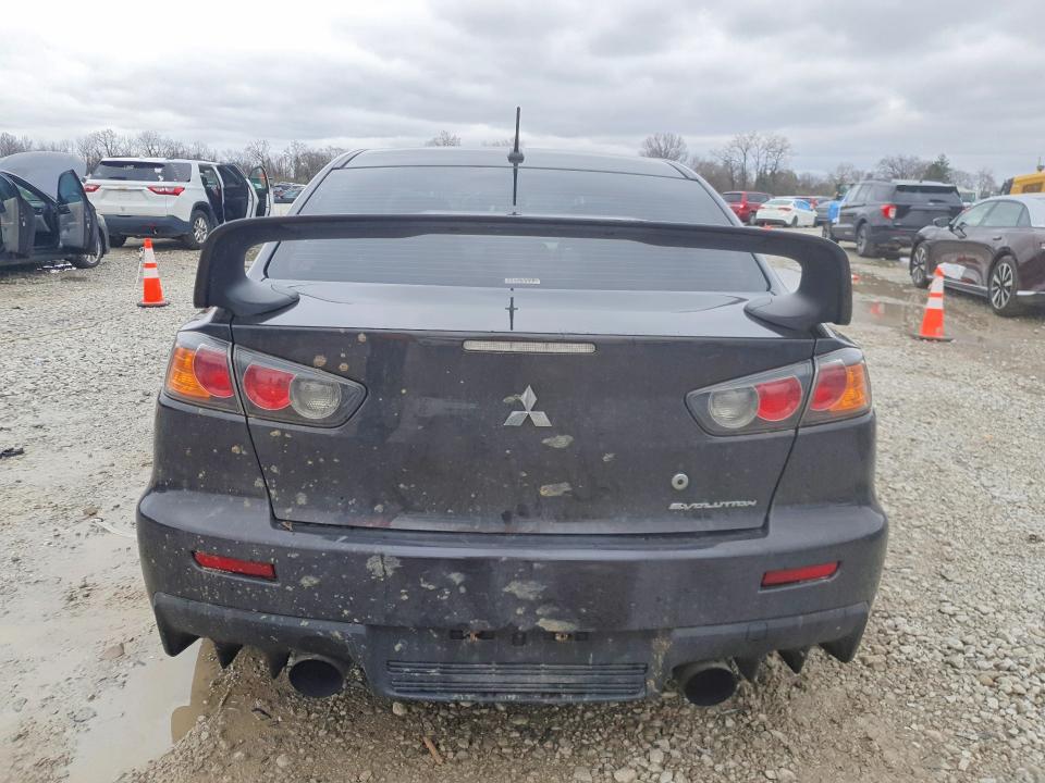 2012 Mitsubishi Lancer evolution VIN JA32W8FV3CU008436 COPART salvage auction — FRONT END, OH - CERT OF TITLE-SALVAGE, sold $6,200 on 2026-07-07 (photo 6)