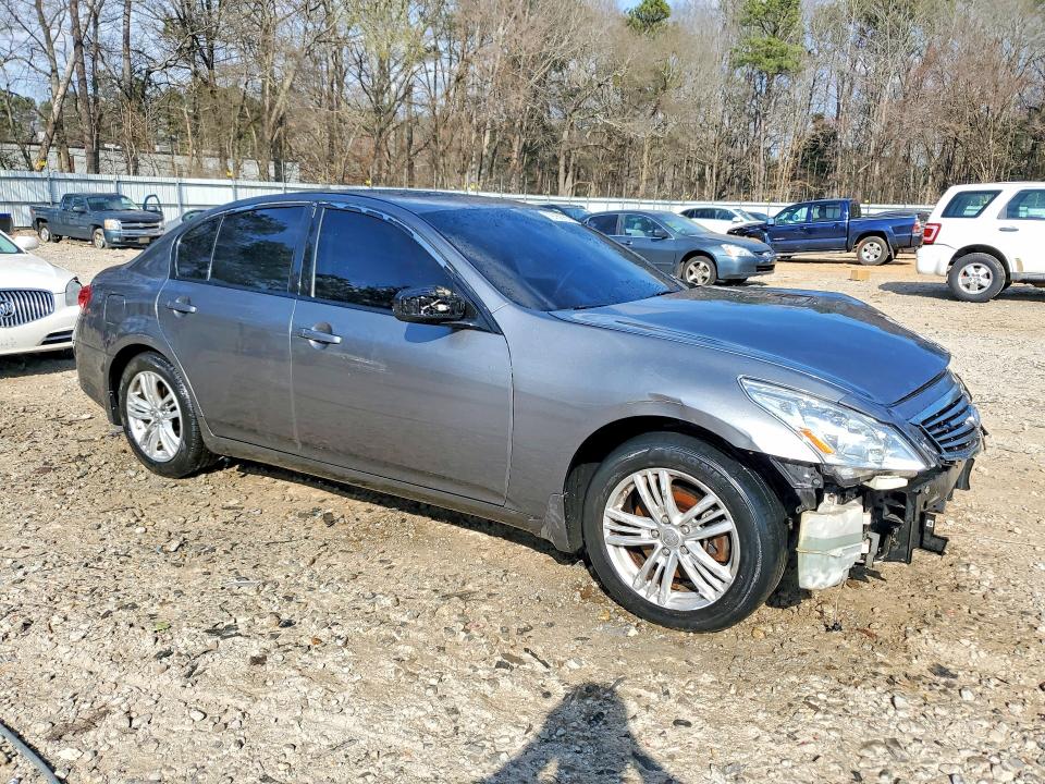 2010 Infiniti G37 VIN JN1CV6AR8AM454654 COPART salvage auction — FRONT END, Ga - Cert Of Title-Salvage, sold $300 on 2026-07-24 (photo 4)