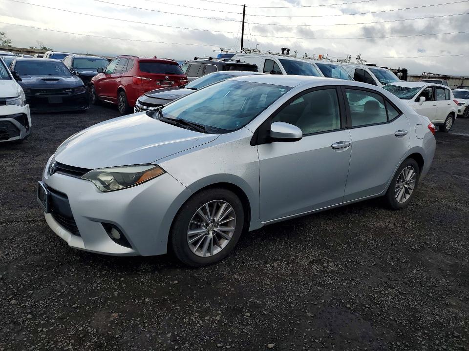 2014 Toyota Corolla VIN 5YFBURHE6EP037357 COPART salvage auction — WATER/FLOOD, Hi - Certificate Of Salvage, sold $2,950 on 2026-07-06 (photo 1)