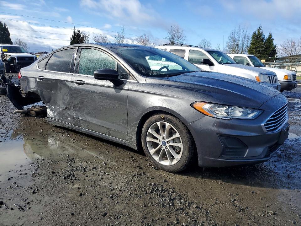2020 Ford Fusion VIN 3FA6P0LU0LR135834 COPART salvage auction — REAR END, Salvage Title, sold $850 on 2026-07-21 (photo 4)